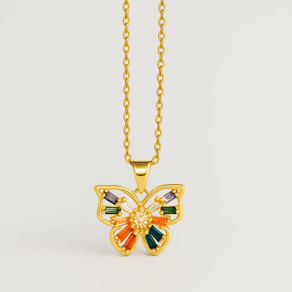 Butterfly Charm Ketting