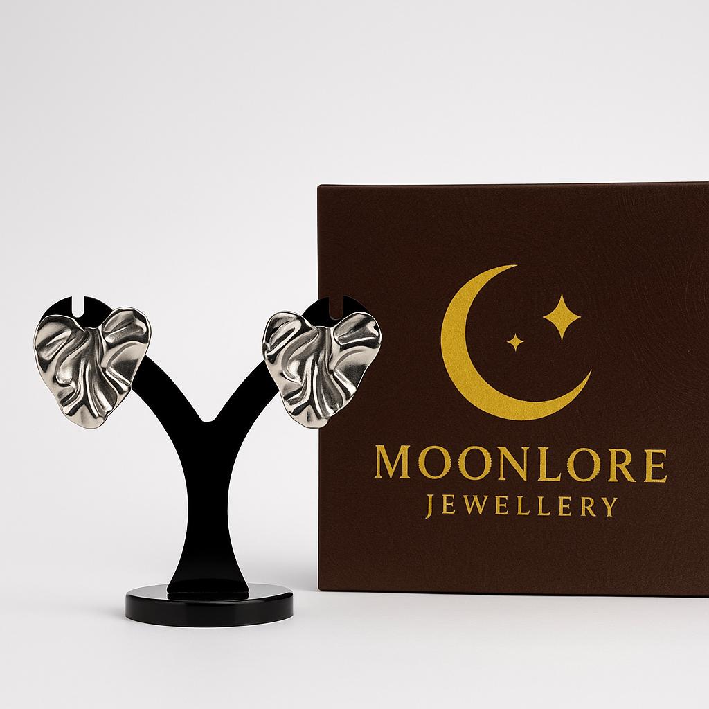 Bijou Liefdes Zilver Oorbellen