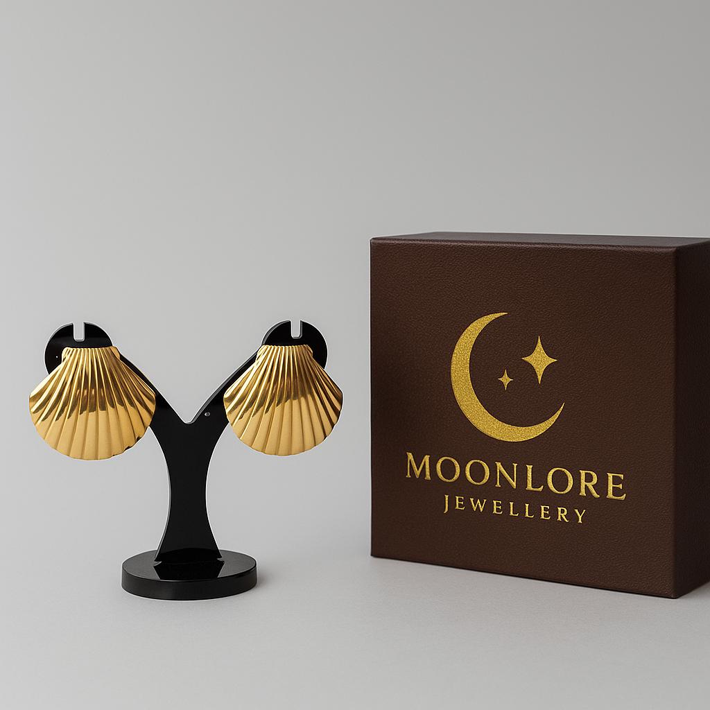 Sereia Schelp Oorbellen