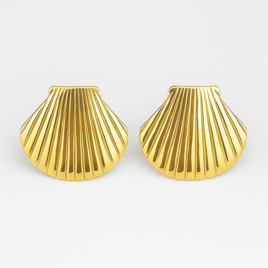 Sereia Schelp Oorbellen