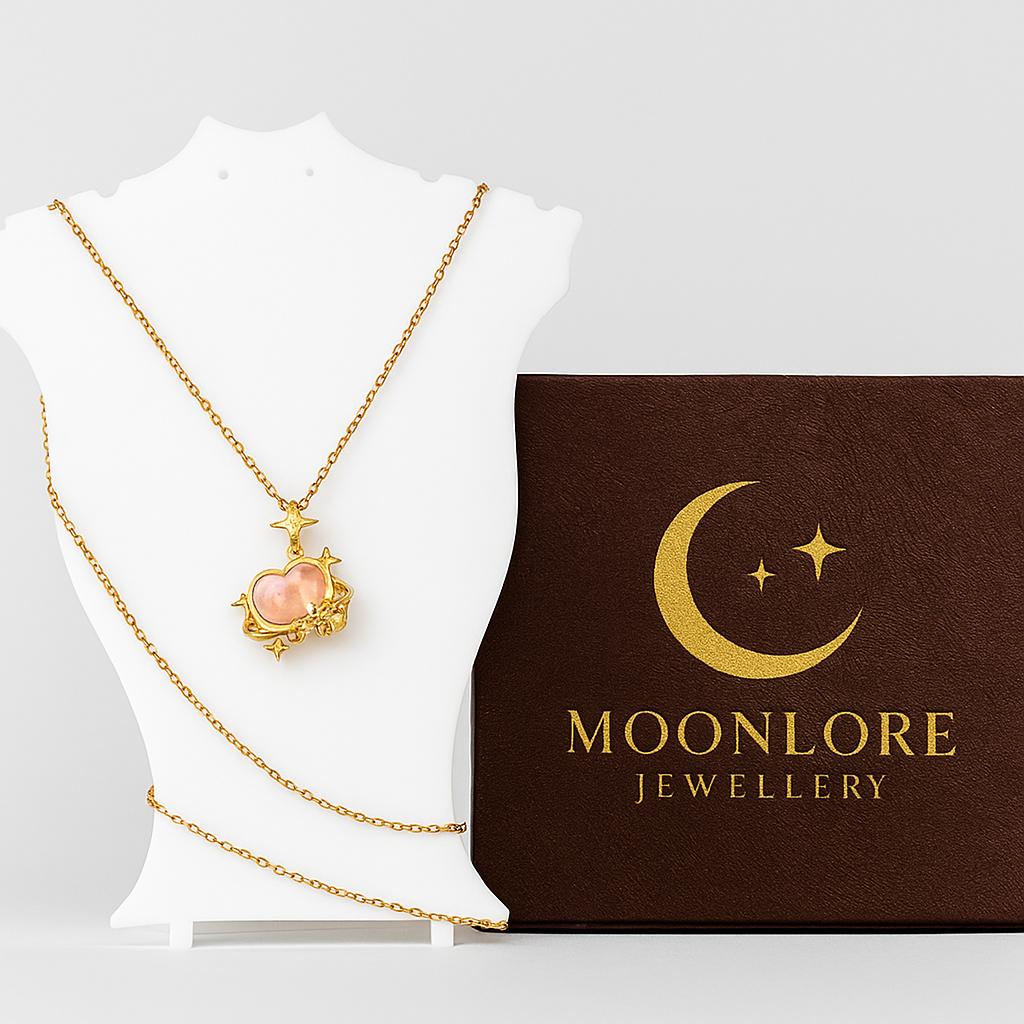 Amour Luxe Hart Ketting