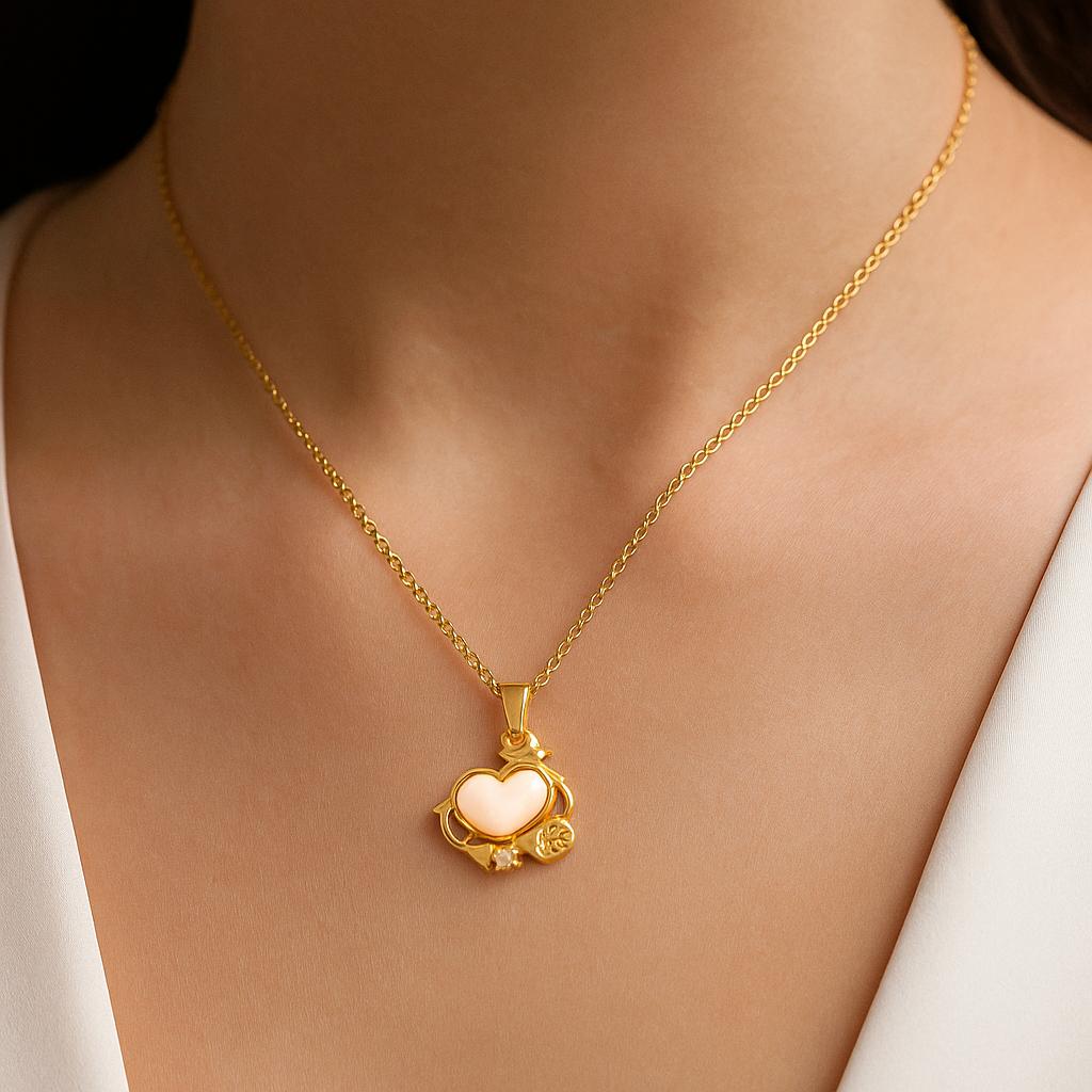 Amour Luxe Hart Ketting