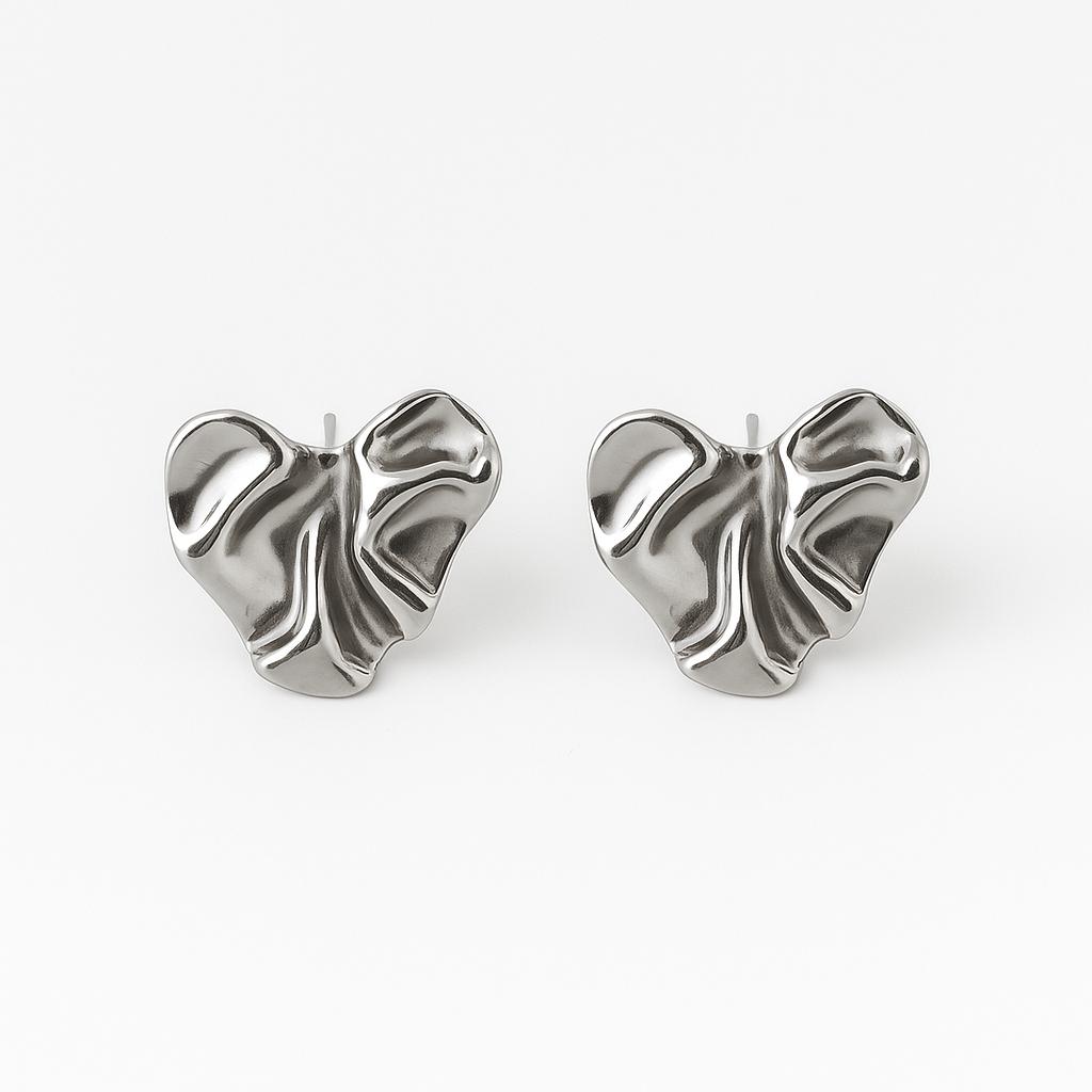 Bijou Liefdes Zilver Oorbellen